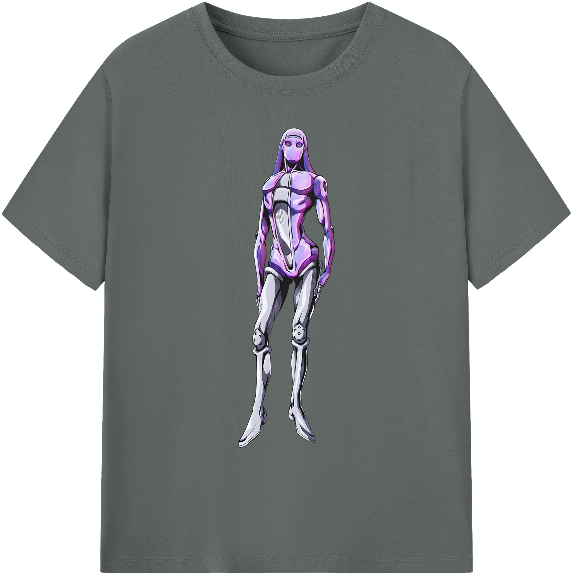 （画像用） ジョジョの奇妙な冒険 JoJo's Bizarre Adventure 綿100％ メンズ半袖Tシャツ｜肌触りやわらか＆通気性